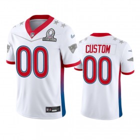 Tröjor New England Patriots Game Custom Vit 2022 AFC Pro Bowl - Män